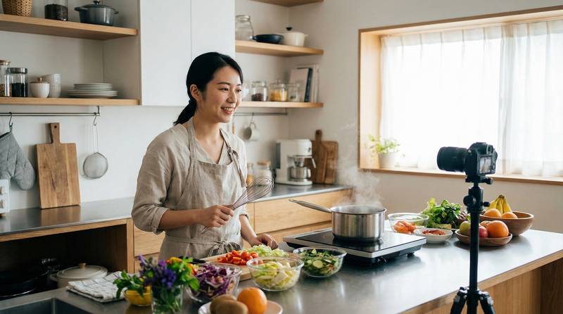17c一起草美食视频教程